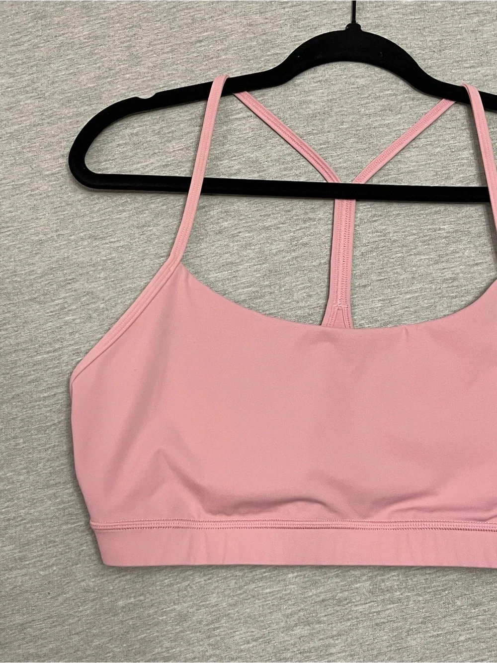 Crz yoga Women's Light Pink Strappy Bralette